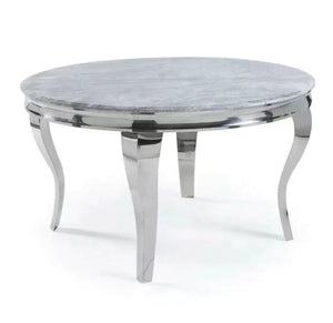 MARBLE ROUND DINING TABLE