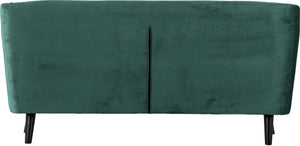 Ashley 3 Seater Sofa Green Velvet Fabric