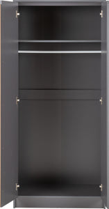 Malvern 2 Door Wardrobe Bedroom Set