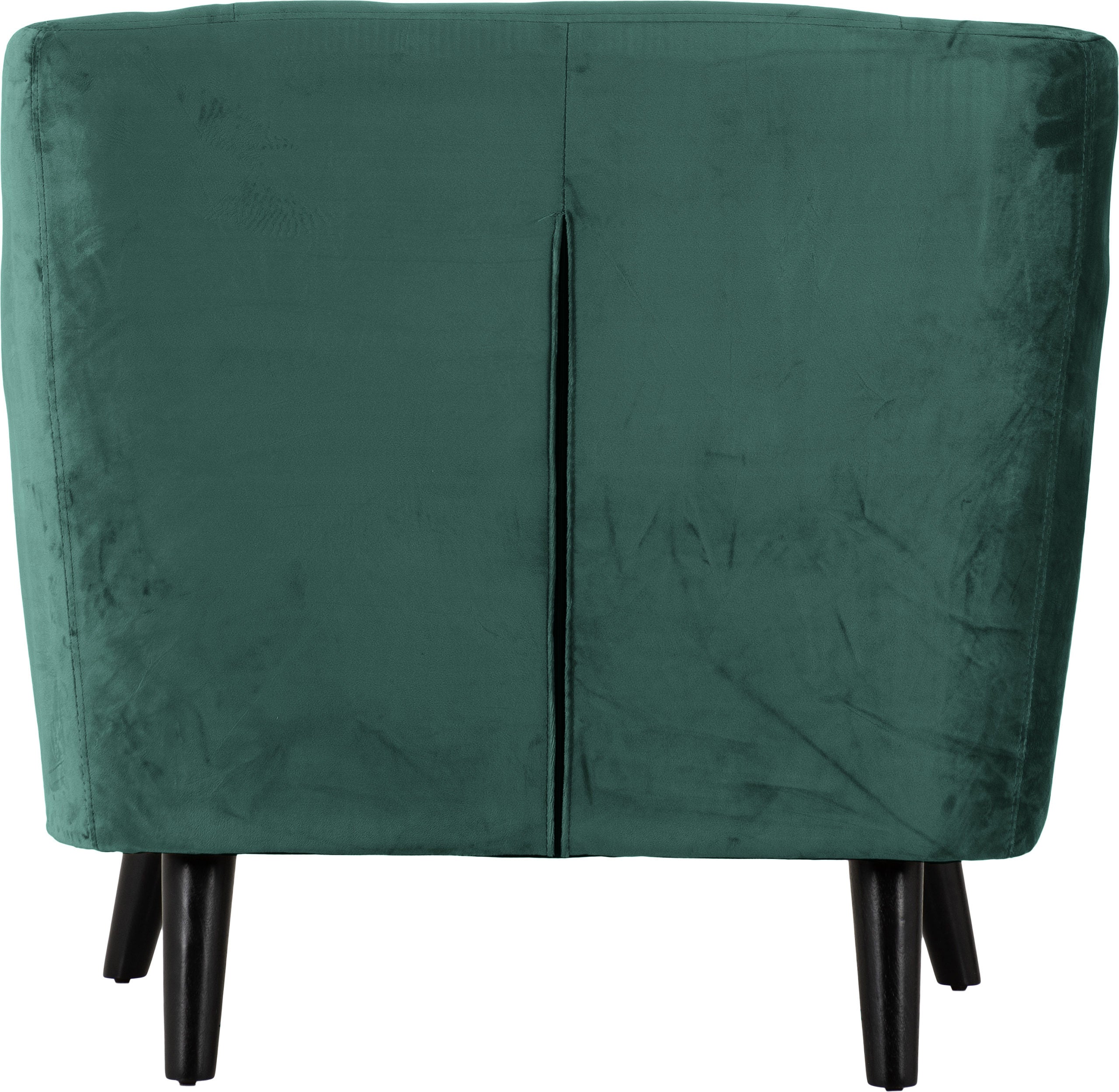 Ashley 1 Seater Sofa Green Velvet Fabric