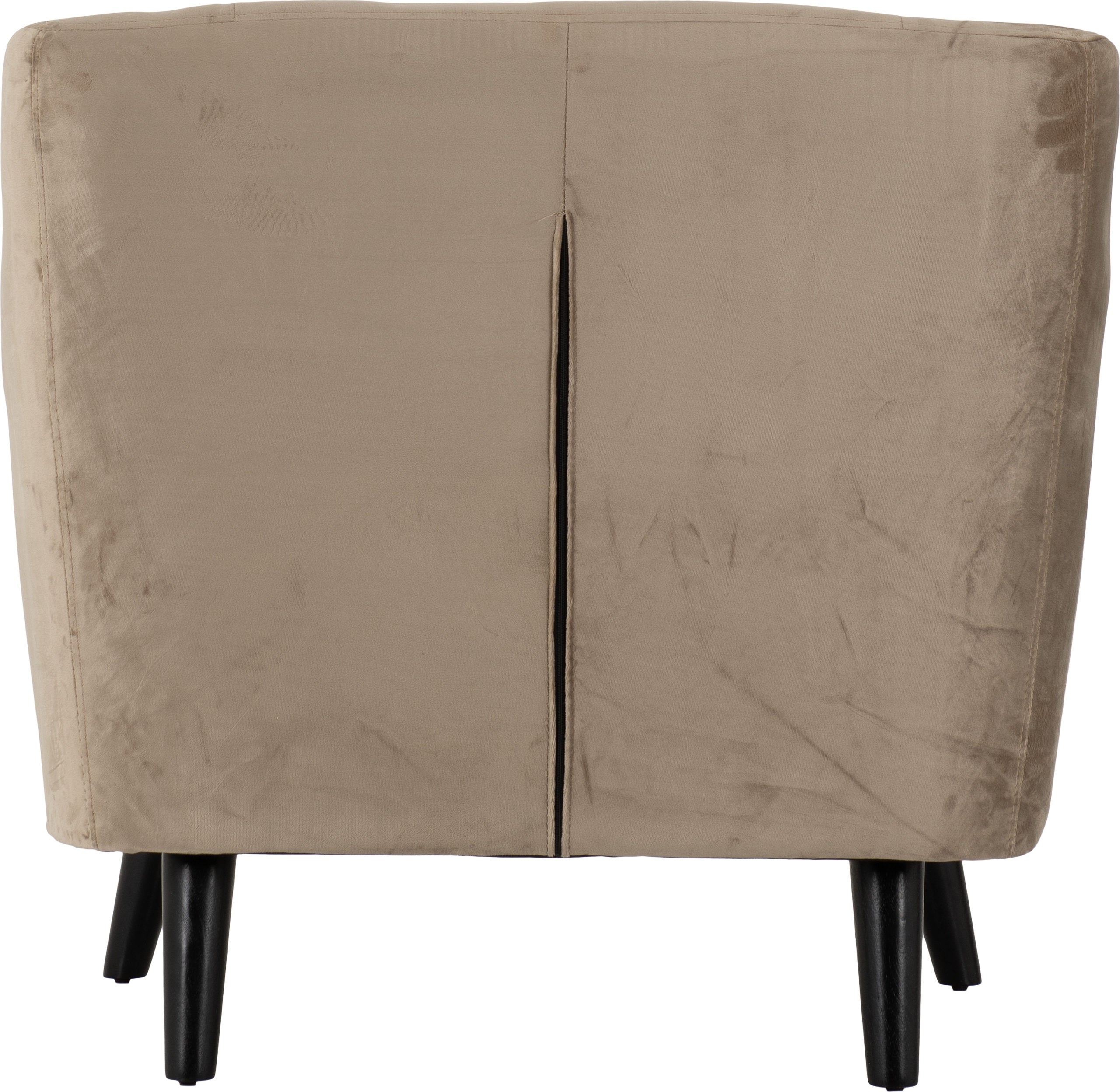 Ashley 1 Seater Sofa Oyster Velvet Fabric