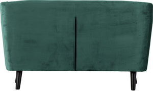 Ashley 2 Seater Sofa Green Velvet Fabric