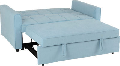 Astoria Sofa Bed Light Blue Fabric