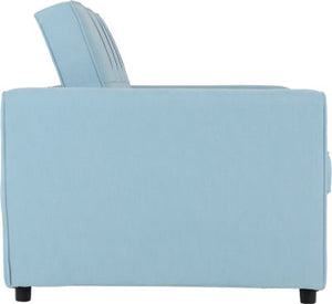 Astoria Sofa Bed Light Blue Fabric