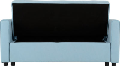 Astoria Sofa Bed Light Blue Fabric