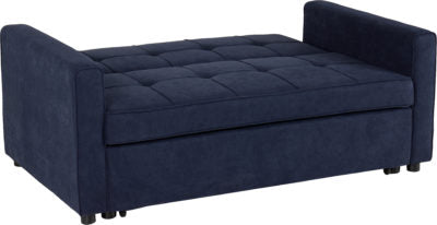 Astoria Sofa Bed Navy Blue Fabric