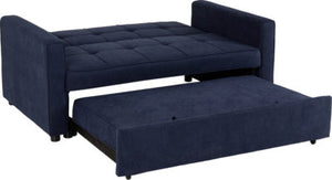 Astoria Sofa Bed Navy Blue Fabric