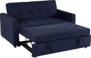 Astoria Sofa Bed Navy Blue Fabric