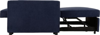 Astoria Sofa Bed Navy Blue Fabric