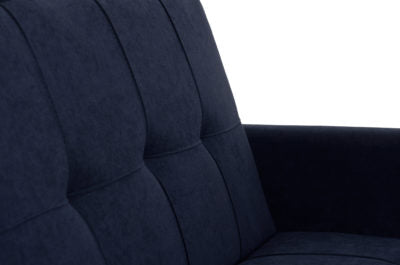 Astoria Sofa Bed Navy Blue Fabric