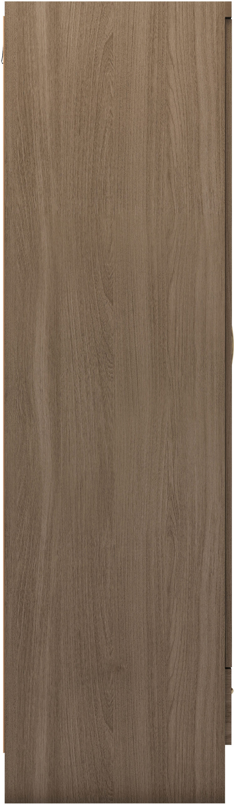 Nevada 2 Door 1 Drawer Wardrobe Rustic Oak Effect