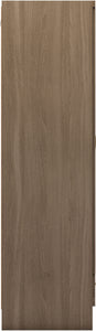 Nevada 2 Door 1 Drawer Wardrobe Rustic Oak Effect