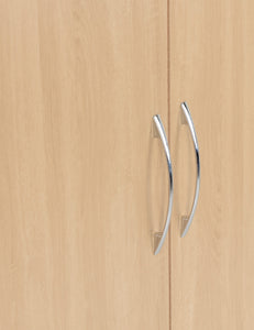 Nevada 2 Door 1 Drawer Wardrobe Sonoma Oak Effect
