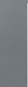 Nevada 2 Door Sliding Wardrobe Grey Gloss