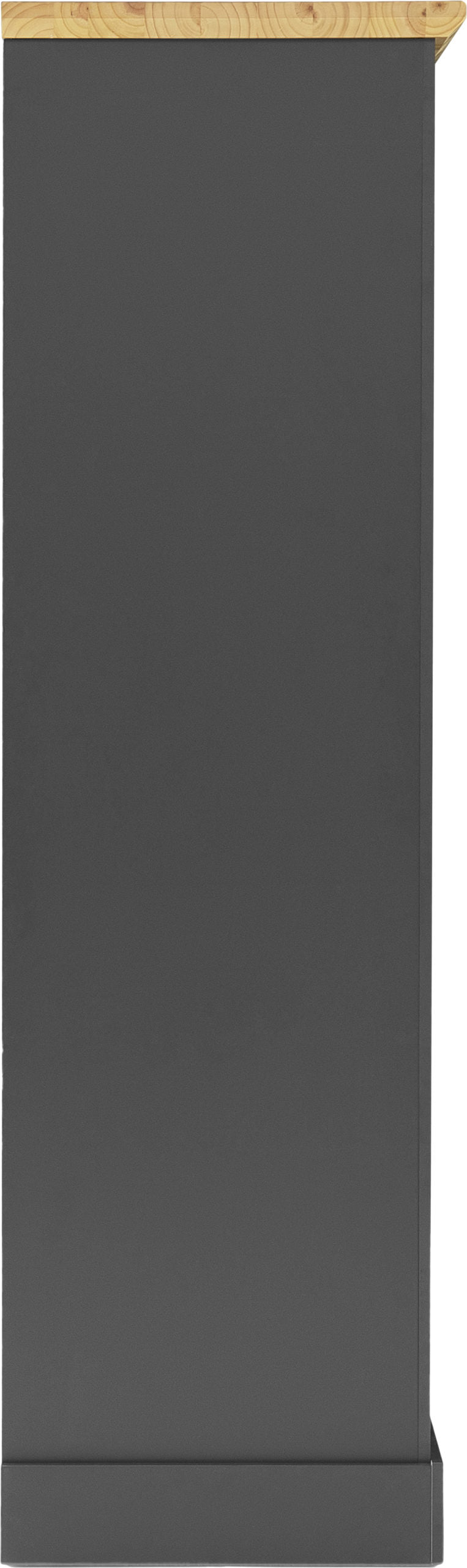 Toledo 2 Door Wardrobe Grey/Oak Effect