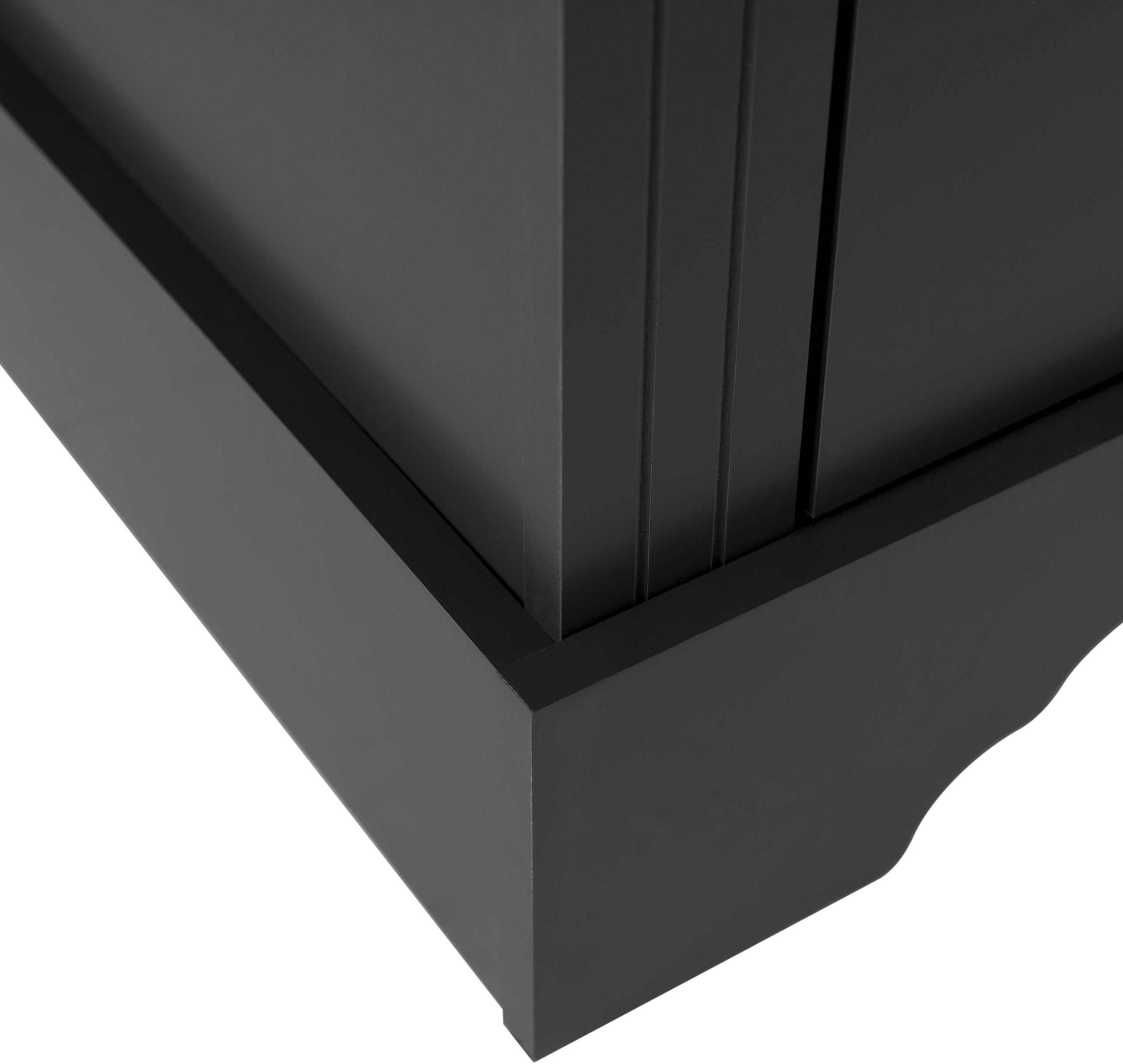 Toledo 2 Door Wardrobe Grey/Oak Effect