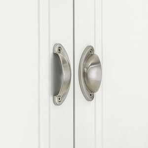 Toledo 2 Door Wardrobe White/Oak Effect