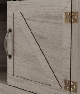 Zurich 1 Door Coffee Table Grey Wood Grain