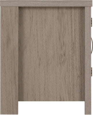 Zurich 2 Door TV Unit Grey Wood Grain